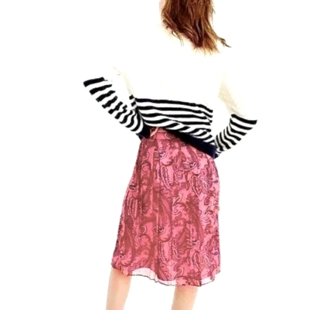 J. Crew 100% Silk Skirt, size 10